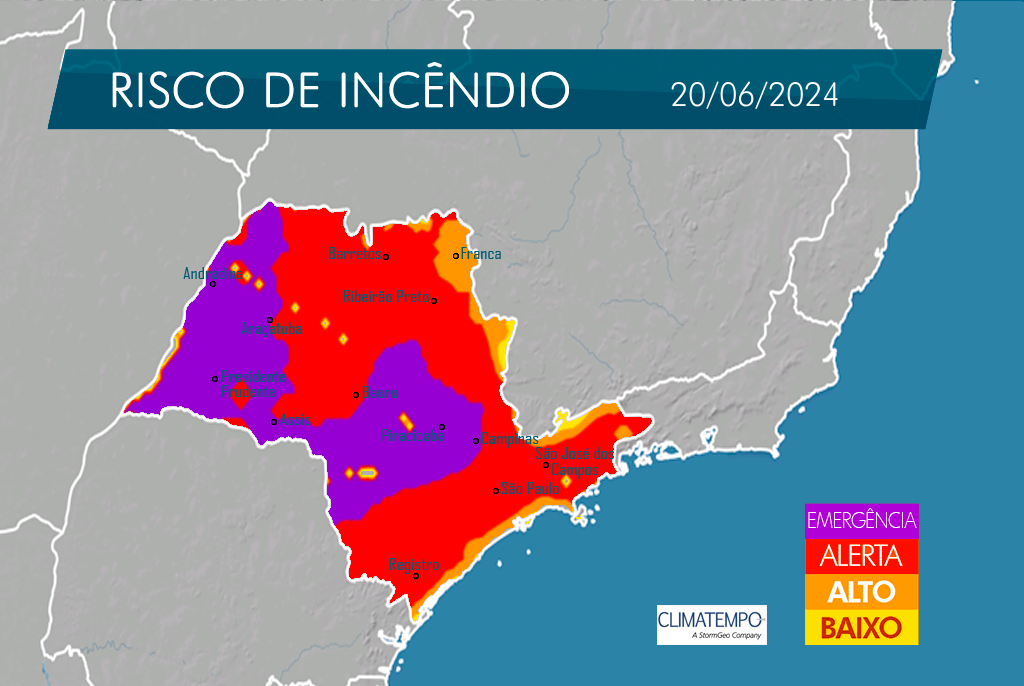 mapa de incêndio sjc