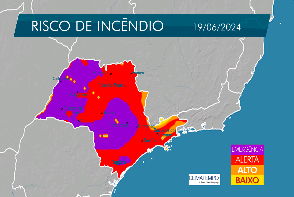 mapa de incêndio sjc