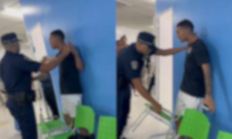 Pai vai ao hospital com filho e é agredido por GCM em São Vicente; VÍDEO
