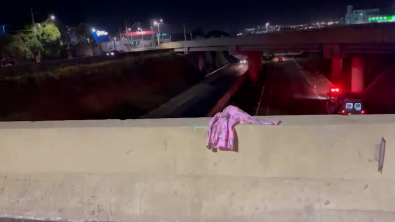 Segundo a Polícia Militar Rodoviária, os dois estavam em um carro de aplicativo e o homem teria pedido para o motorista parar porque estava passando mal.