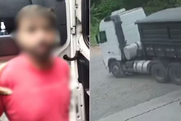 Caminhoneiro é preso por estupro a jovem no meio de Rodovia