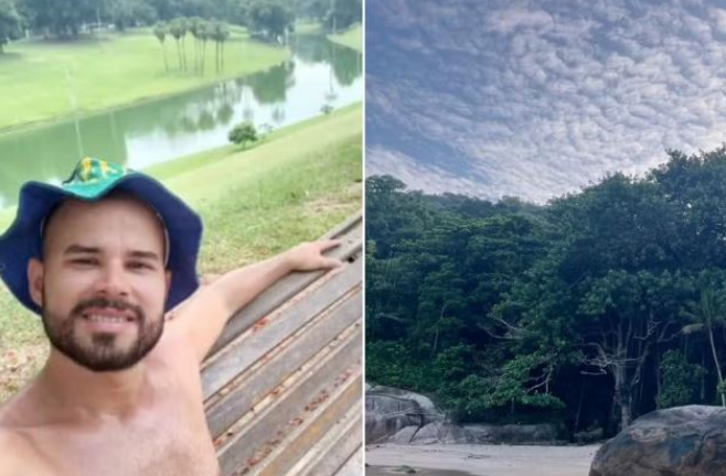 IML confirma que corpo carbonizado encontrado em Praia do Sangava é de turista carioca desaparecido