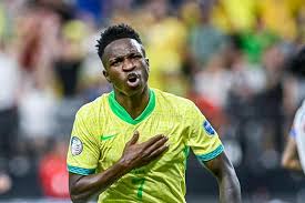 4×1: Vinicius Júnior faz dois, Brasil vence o Paraguai e fica perto das quartas na Copa América