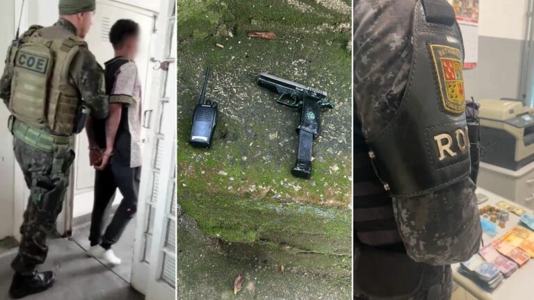 ‘Operação Baixada Segura’ é deflagrada e três envolvidos com o tráfico de drogas em Santos são presos