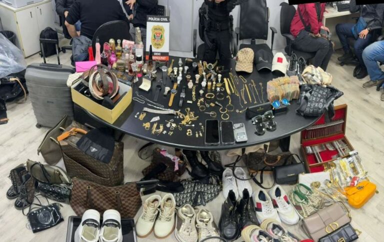 Polícia Civil desarticula quadrilha de roubos de luxo em Araçatuba