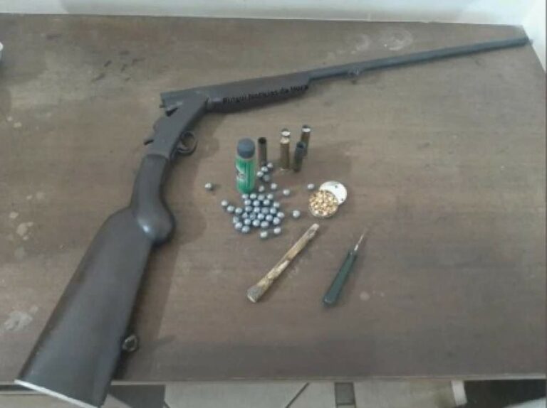 Funcionário público é preso após disparos com espingarda em Birigui