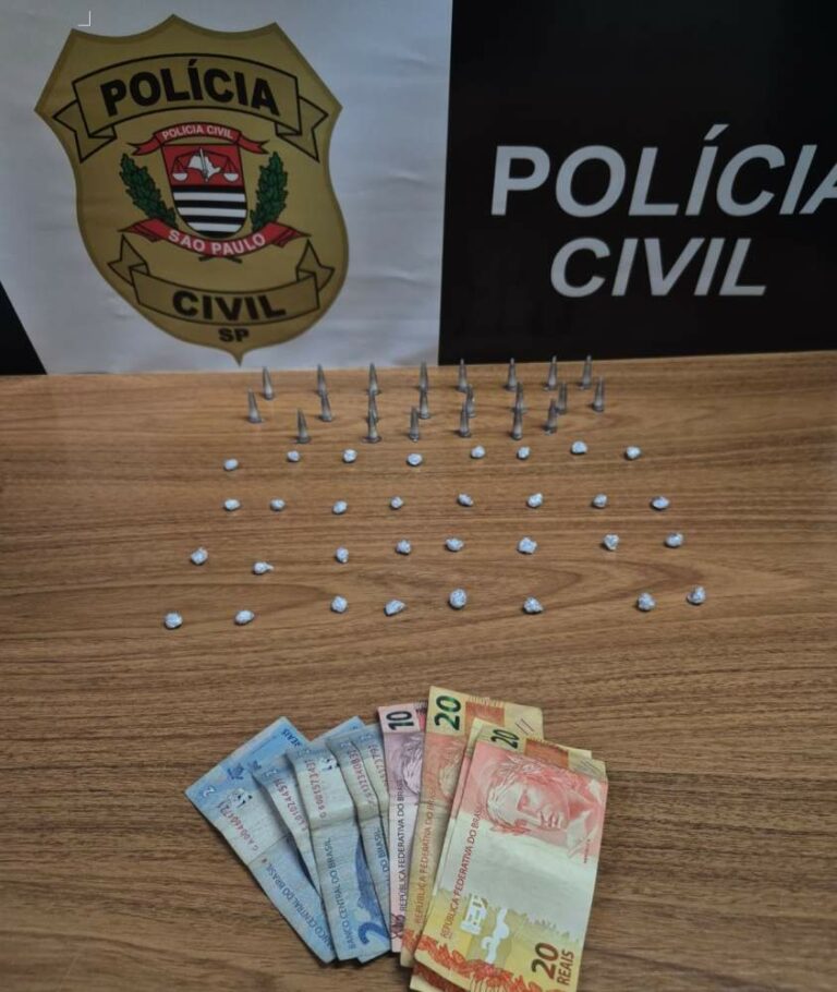 Mulher de 28 anos é presa em flagrante por tráfico de drogas em Araçatuba