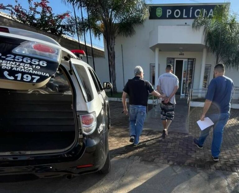 Polícia prende homem em Santo Antônio do Aracanguá por roubo de moto de Birigui