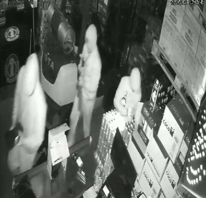 Distribuidora de bebidas é furtada por quadrilha