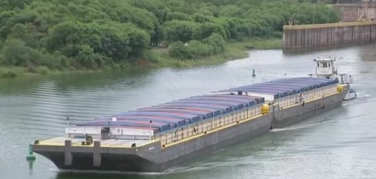 Obras de ampliação da Hidrovia Tietê-Paraná avançam com explosão de solo em Buritama