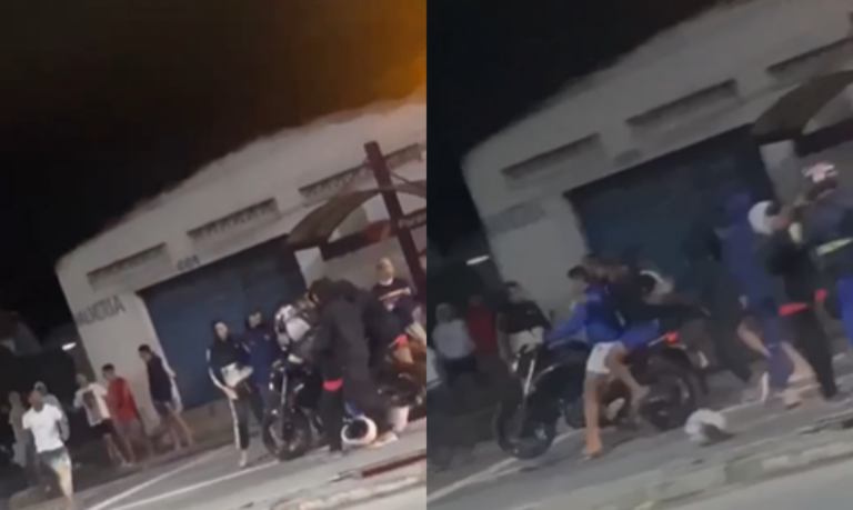 Arrastão em comunidade de São Vicente deixa populares assustados e motorista de ônibus ferido