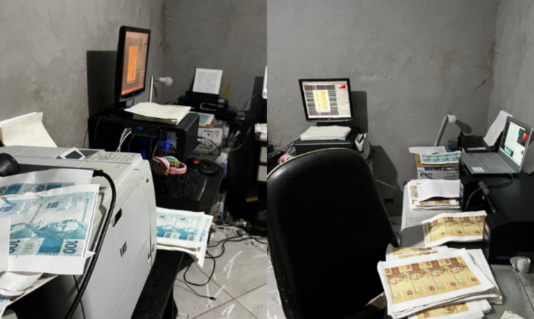 PF desarticula organização criminosa especializada em produzir cédulas falsas em Itanhaém