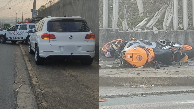 Manhã de acidentes em Campinas; em um deles motociclista de 23 anos morreu