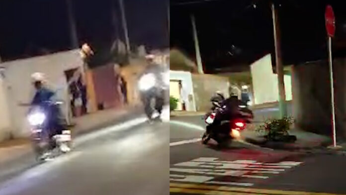 Segundo a Polícia Militar, motociclista estava em conduzindo moto perigosamente.