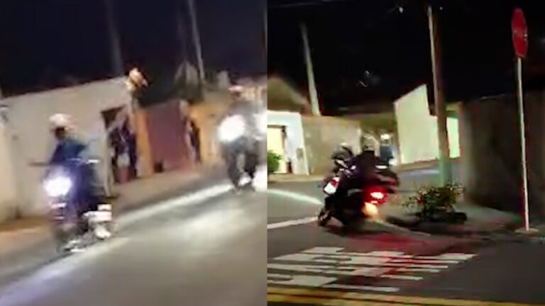 Segundo a Polícia Militar, motociclista estava em conduzindo moto perigosamente.