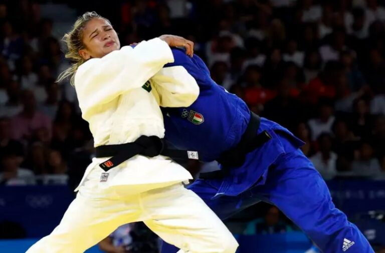 Vicentina Larissa Pimenta conquista medalha de bronze na Olimpíada de Paris 2024