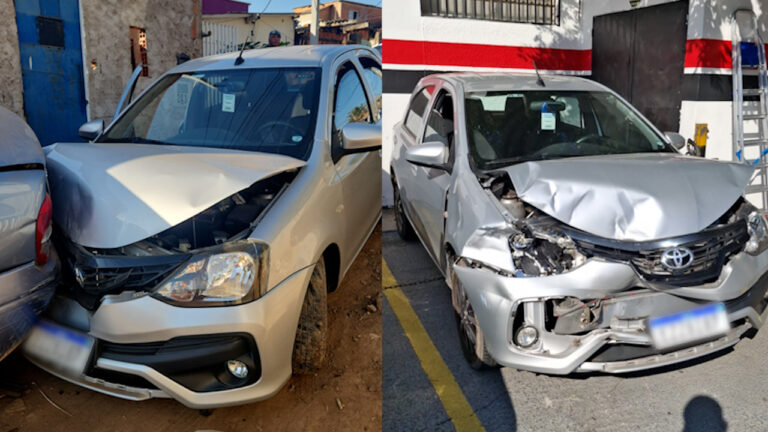 Roubo de veículo com retenção de vítima termina em perseguição e acidente em Campinas