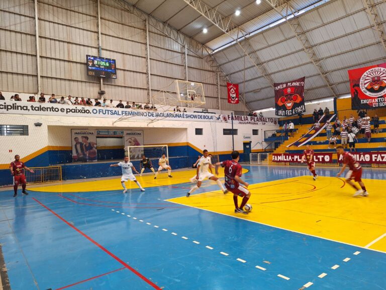 ‘Chuva de gols’ marca rodadas das taça ouro e prata do campeonato amador de futsal em Jaguariúna