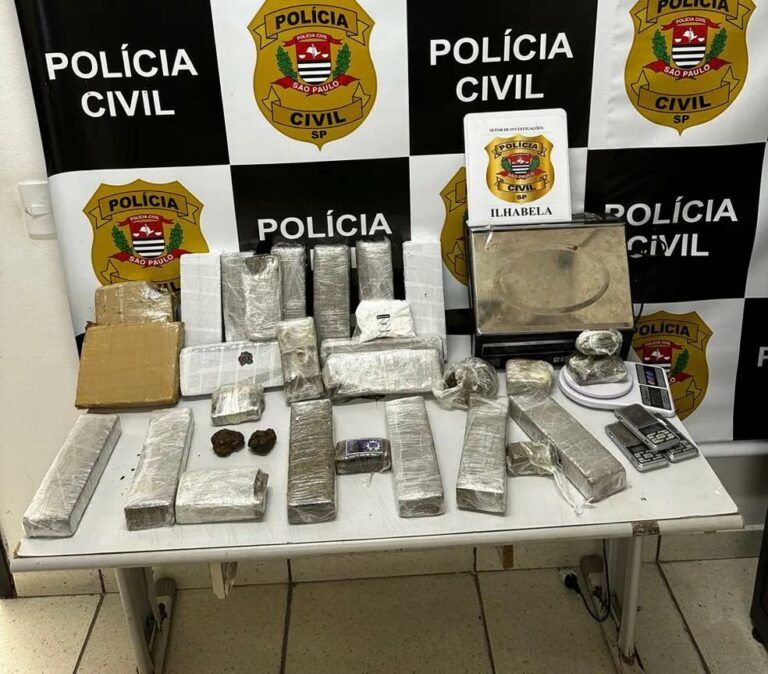 Polícia apreende 17 kg de drogas em casa bomba no Litoral Norte de SP