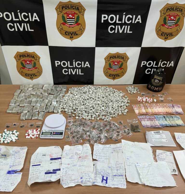 Investigação termina com quatro presos e drogas apreendidas