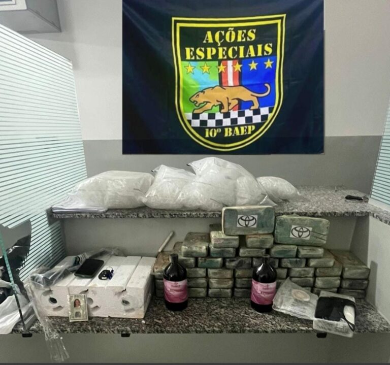 Droga estava escondida em uma casa que seria do chefe do PCC de Limeira.