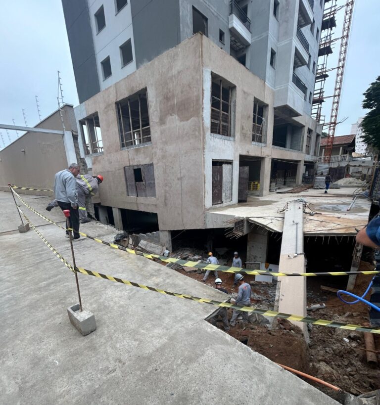 Muro de prédio em construção desaba em novo incidente no interior de SP