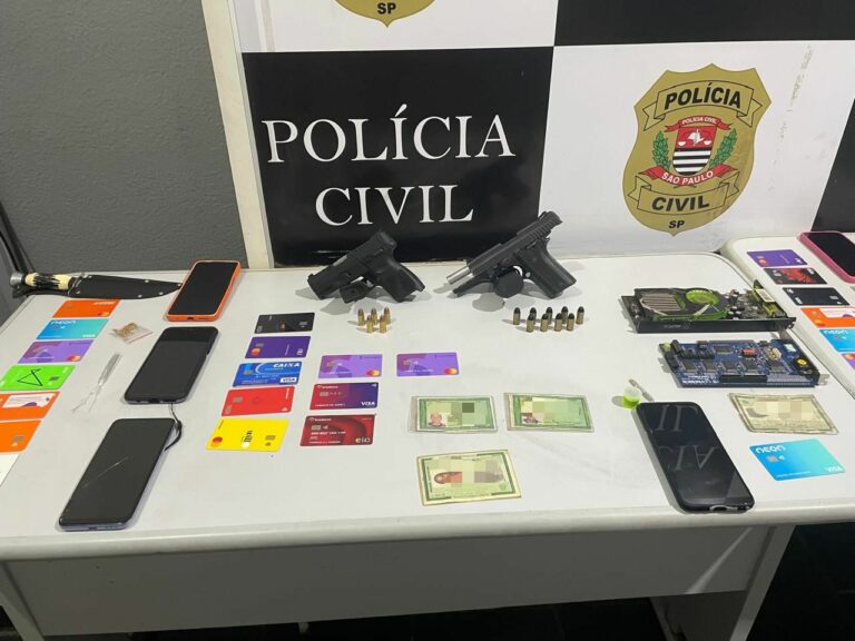 Grupo criminoso responsável por roubo à entregador de encomendas é preso em Guarujá