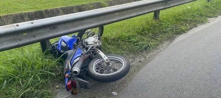 ‘Um por semana’: Acidente na Via Expressa Sul em Praia Grande deixa uma vítima e motorista foi detido em outro bairro