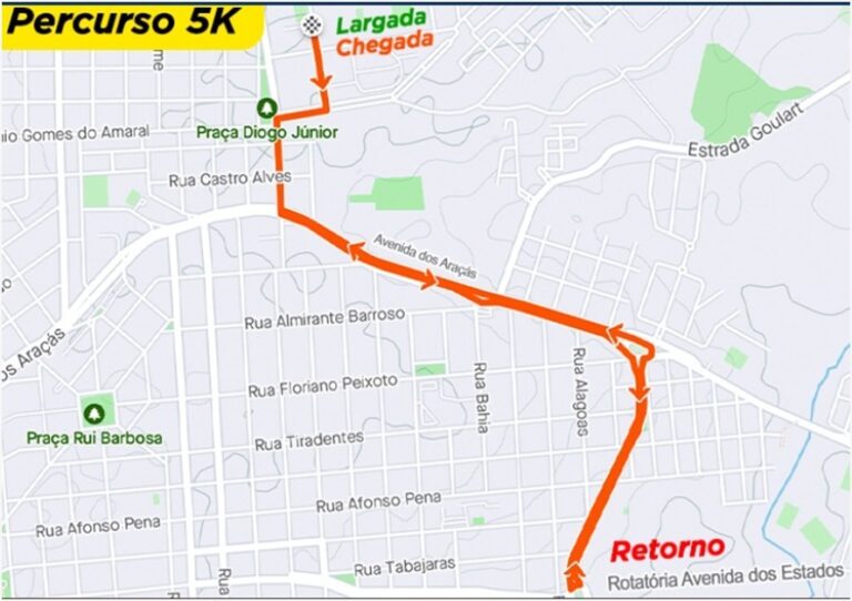 Secretaria de Mobilidade Urbana de Araçatuba anuncia interdições temporárias para corrida 4º DESAFIO BAEP 5K