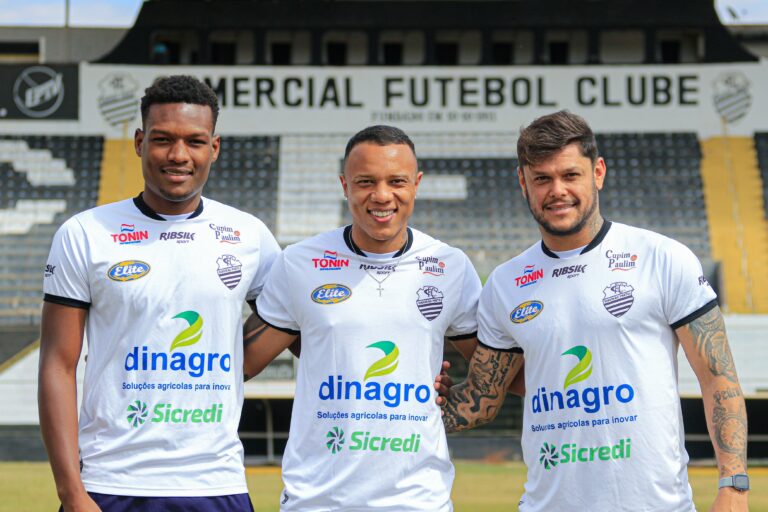 Comercial FC traz três reforços para garantir vaga na copa Paulista