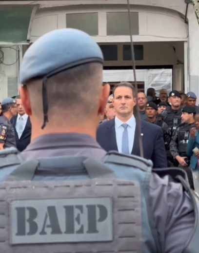 Integrante do PCC preso pela PM paulista planejava matar Derrite, diz secretaria