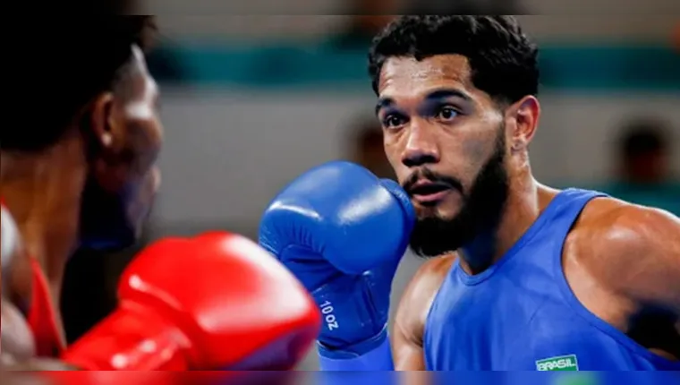 Gabriel Luiz Oliveira perde para norte-americano e é eliminado no boxe