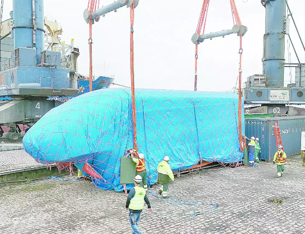 Ecoporto recebe primeiro trem da linha 17-Ouro do metrô de São Paulo