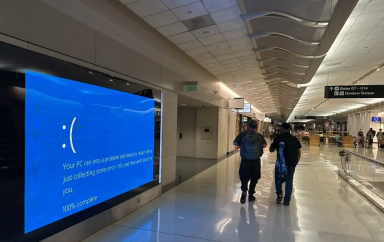 Falha em sistema da Microsoft gerou apagão; no Brasil, bancos têm instabilidade e voos atrasam