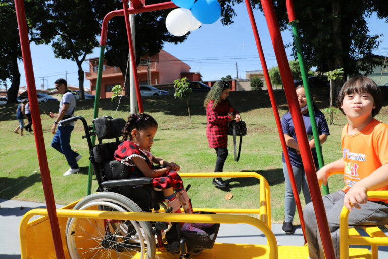 Vila Boa Vista, na região Norte, recebe sexta-feira parque infantil inclusivo