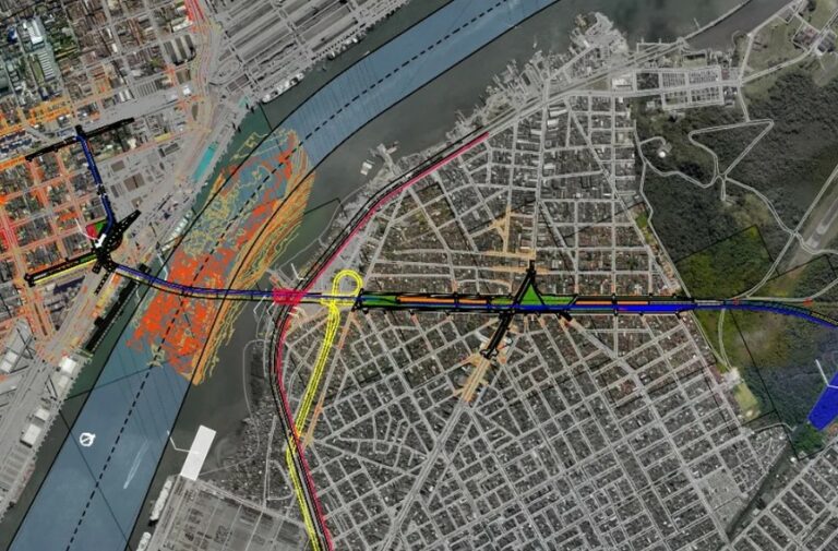APS pede para Cetesb considerar o traçado de túnel entre Santos e Guarujá sem desapropriação