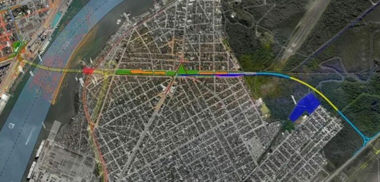Túnel Santos-Guarujá: APS pede para a Cetesb revisão do traçado