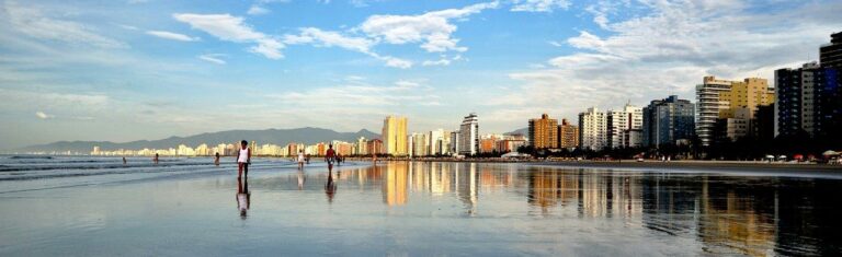 Turista paulista morre afogado após entrar no mar de Praia Grande
