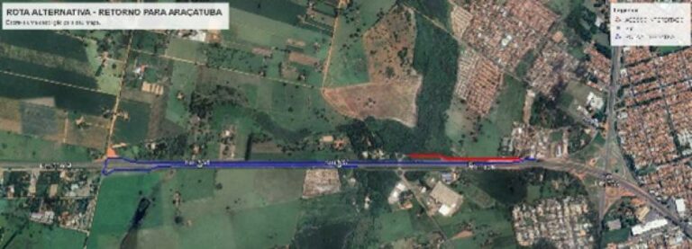 Via Rondon realiza interdições na SP-300 para obras em Araçatuba