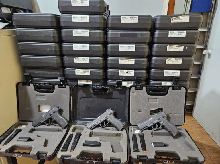 Prefeitura de Araçatuba recebe 40 pistolas do Estado para equipar Guarda Municipal