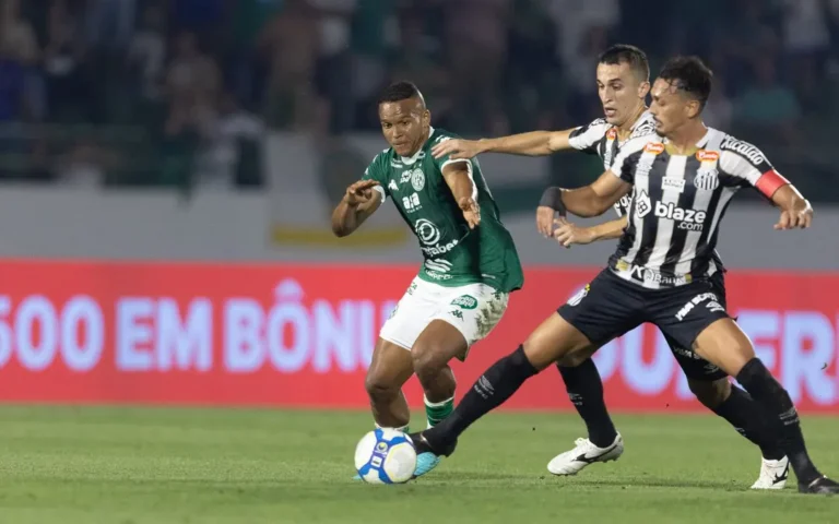 Santos leva empate do Guarani no fim e perde chance de liderar a Série B