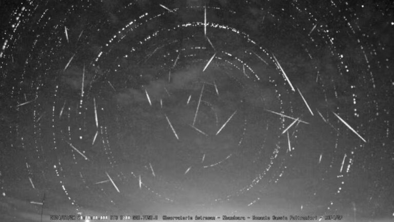 Observatório em Nhandeara registra chuvas de até 20 meteoros por hora no interior de SP