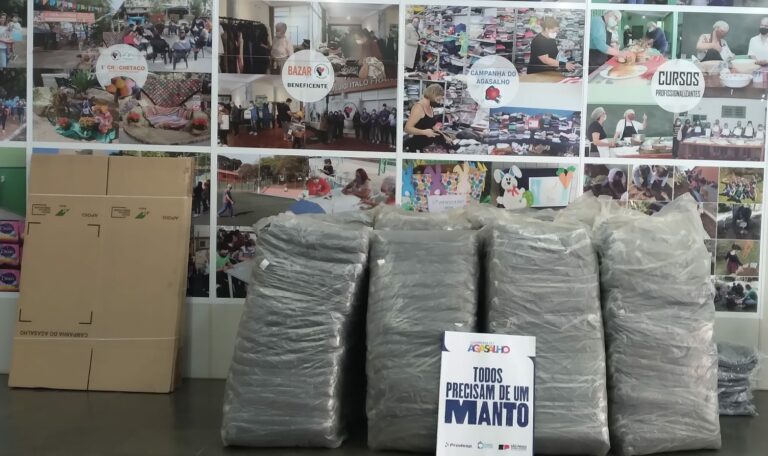 Fundo Social de Solidariedade de Serra Negra recebe doações de cobertores do Fundo Social de Solidariedade do Estado de São Paulo