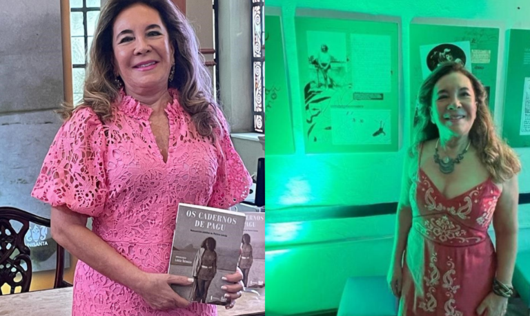 Lúcia Teixeira, presidente da Unisanta, faz curadoria de exposição “Viva Pagu” e lança livro; Confira!