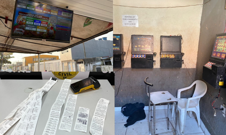 Proprietários de comércios são presos por jogos de azar em cidades da Baixada Santista