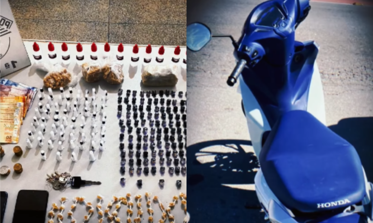 PM realiza apreensão de drogas em bairro de Guarujá; Suspeitos conseguiram fugir