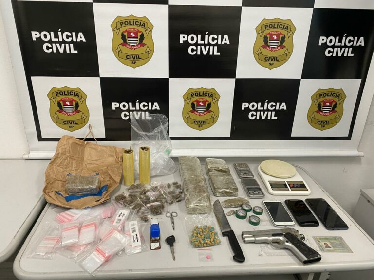 Homem que vendia entorpecentes por ‘disk drogas’ é preso em Santos
