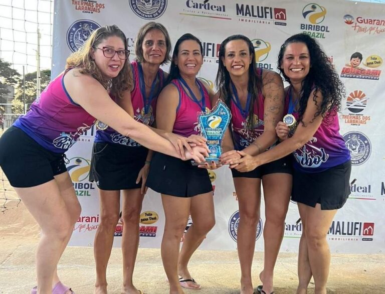 Equipe de Araçatuba brilha na 3ª etapa da Liga Olimpiense de Biribol