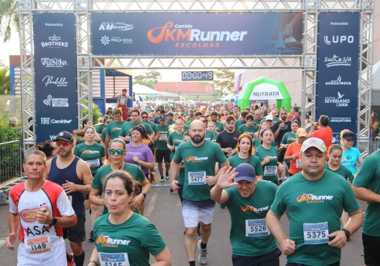 Corrida KM Runner chega a 9ª edição no Shopping Praça Nova em Araçatuba