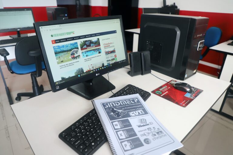 vagas curso informática sindicato de pinda